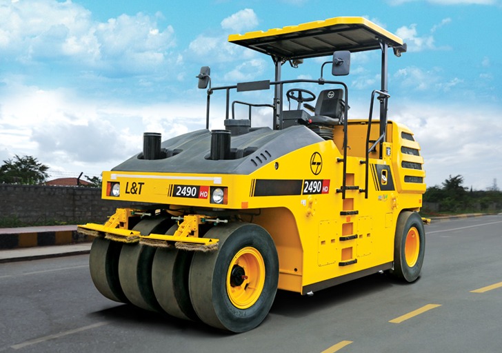 L&T 2490 HD Pneumatic Tyred Roller